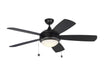 Myhouse Lighting Generation Lighting - 5DIO52BKD - 52"Ceiling Fan - Discus - Matte Black