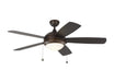 Myhouse Lighting Generation Lighting - 5DIW52RBD - 52"Ceiling Fan - Discus - Roman Bronze