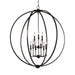 Myhouse Lighting Visual Comfort Studio - F3058/9ORB - Nine Light Chandelier - Corinne - Oil Rubbed Bronze