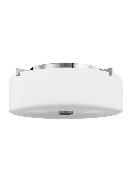 Myhouse Lighting Generation Lighting - FM313CH - Two Light Flush Mount - Sunset Drive - Chrome