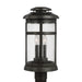 Myhouse Lighting Visual Comfort Studio - OL14307ANBZ - Three Light Outdoor Post Lantern - Newport - Antique Bronze