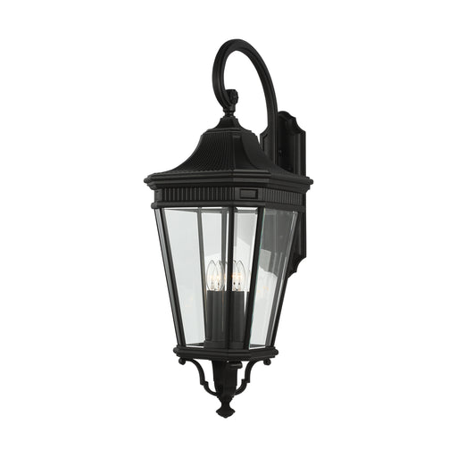 Myhouse Lighting Generation Lighting - OL5405BK - Four Light Wall Lantern - Cotswold Lane - Black