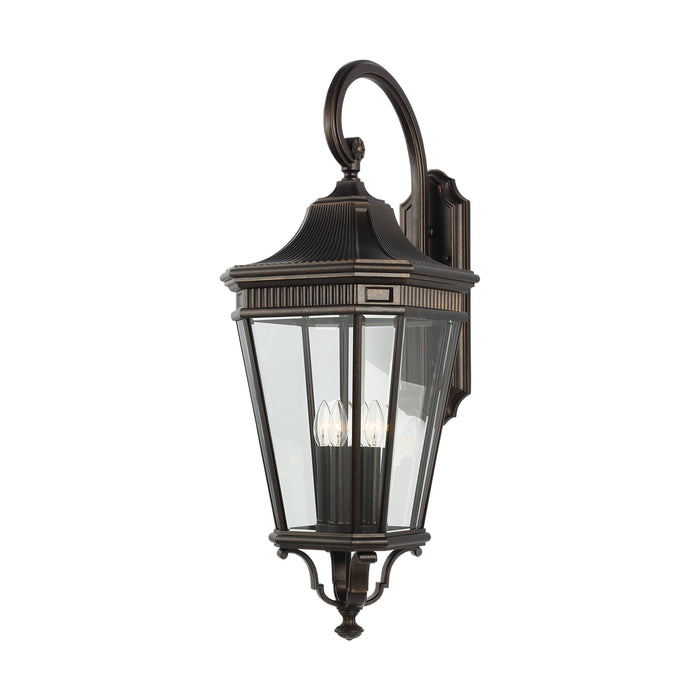 Myhouse Lighting Generation Lighting - OL5405GBZ - Four Light Wall Lantern - Cotswold Lane - Grecian Bronze