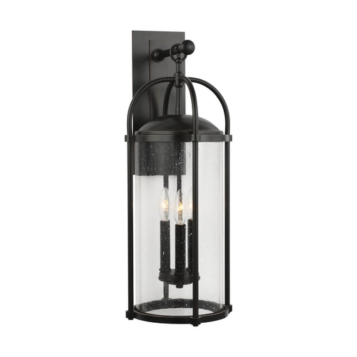 Myhouse Lighting Generation Lighting - OL7623ES - Three Light Outdoor Wall Lantern - Dakota - Espresso