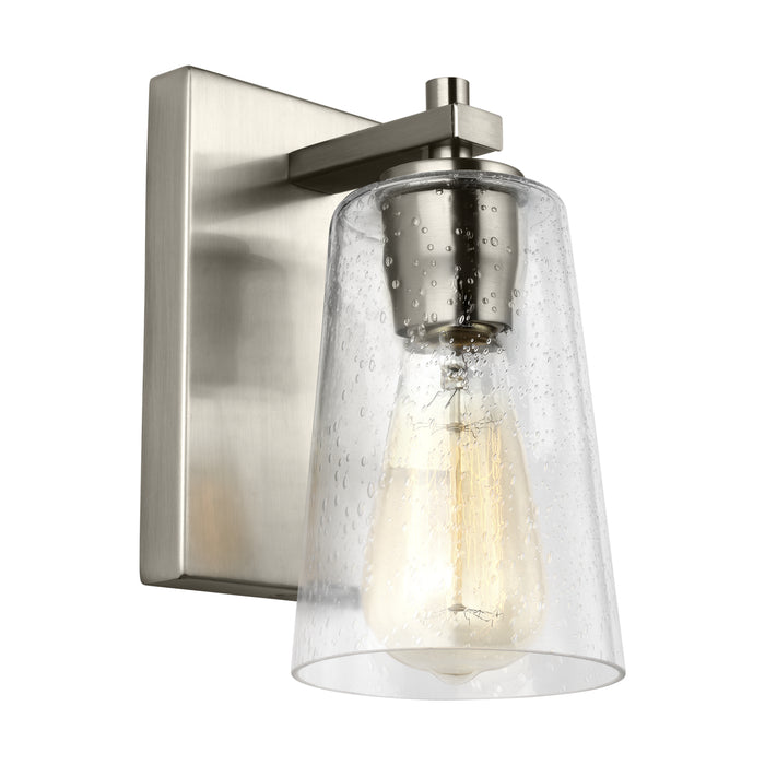 Myhouse Lighting Visual Comfort Studio - VS24301SN - One Light Wall Sconce - Mercer - Satin Nickel