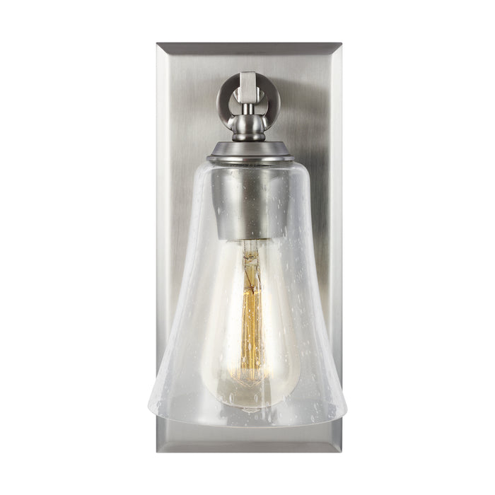 Myhouse Lighting Visual Comfort Studio - VS24701SN - One Light Wall Sconce - Monterro - Satin Nickel