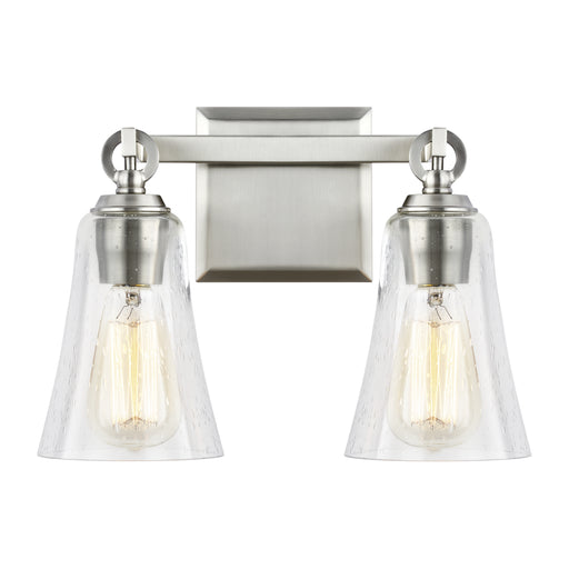 Myhouse Lighting Visual Comfort Studio - VS24702SN - Two Light Vanity - Monterro - Satin Nickel