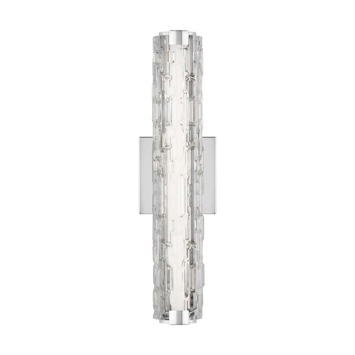 Myhouse Lighting Visual Comfort Studio - WB1876CH-L1 - LED Wall Sconce - Cutler - Chrome