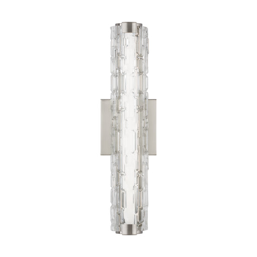 Myhouse Lighting Visual Comfort Studio - WB1876SN-L1 - LED Wall Sconce - Cutler - Satin Nickel