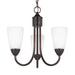 Myhouse Lighting Generation Lighting - 3120203EN3-710 - Three Light Chandelier - Seville - Bronze