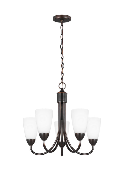 Myhouse Lighting Generation Lighting - 3120205-710 - Five Light Chandelier - Seville - Bronze