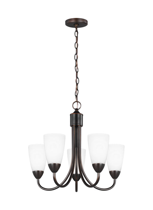 Myhouse Lighting Generation Lighting - 3120205-710 - Five Light Chandelier - Seville - Bronze