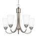 Myhouse Lighting Generation Lighting - 3120205-962 - Five Light Chandelier - Seville - Brushed Nickel