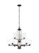 Myhouse Lighting Generation Lighting - 3128909-710 - Nine Light Chandelier - Franport - Bronze