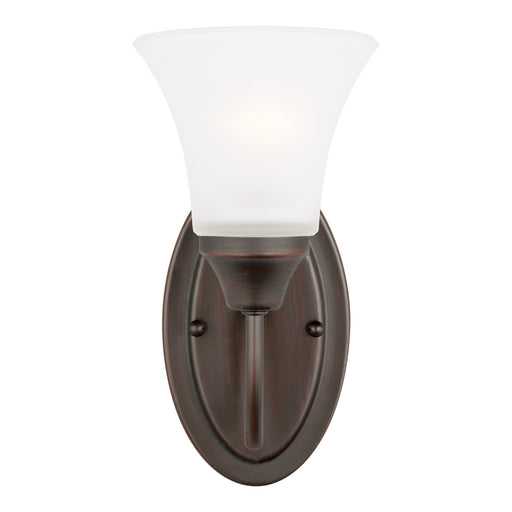 Myhouse Lighting Generation Lighting - 41806EN3-710 - One Light Wall / Bath Sconce - Holman - Bronze