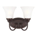 Myhouse Lighting Generation Lighting - 44806-710 - Two Light Wall / Bath - Holman - Bronze