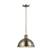 Myhouse Lighting Generation Lighting - 65086-848 - Two Light Pendant - Pratt Street Metal - Satin Brass