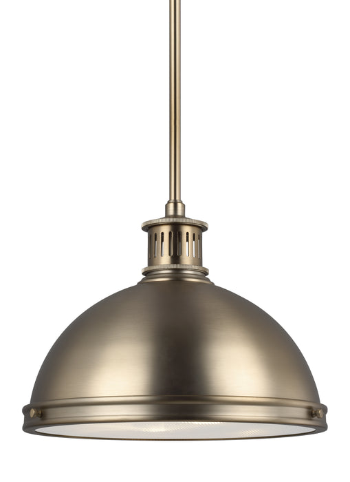 Myhouse Lighting Generation Lighting - 65086EN3-848 - Two Light Pendant - Pratt Street Metal - Satin Brass