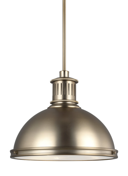 Myhouse Lighting Generation Lighting - 65087-848 - Three Light Pendant - Pratt Street Metal - Satin Brass