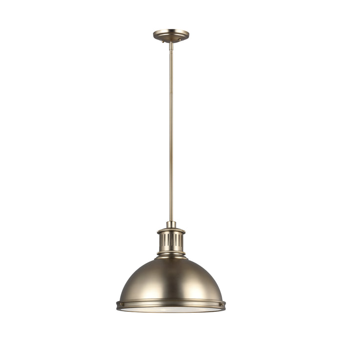 Myhouse Lighting Generation Lighting - 65087-848 - Three Light Pendant - Pratt Street Metal - Satin Brass