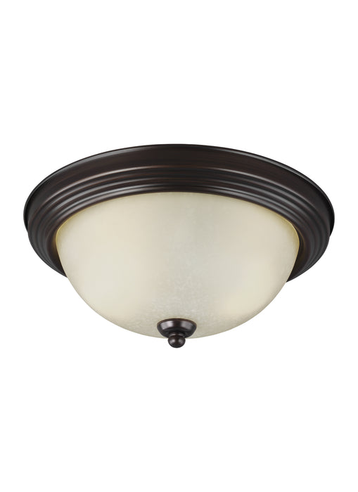 Myhouse Lighting Generation Lighting - 77064EN3-710 - Two Light Flush Mount - Geary - Bronze