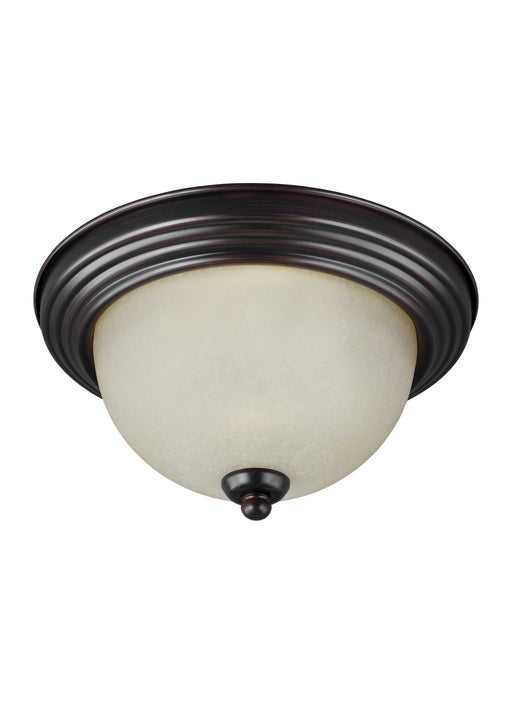 Myhouse Lighting Generation Lighting - 77065EN3-710 - Three Light Flush Mount - Geary - Bronze