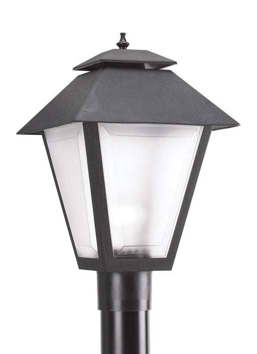 Myhouse Lighting Generation Lighting - 82065EN3-12 - One Light Outdoor Post Lantern - Polycarbonate Outdoor - Black