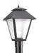 Myhouse Lighting Generation Lighting - 82065EN3-12 - One Light Outdoor Post Lantern - Polycarbonate Outdoor - Black