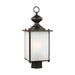 Myhouse Lighting Generation Lighting - 82570-71 - One Light Outdoor Post Lantern - Jamestowne - Antique Bronze