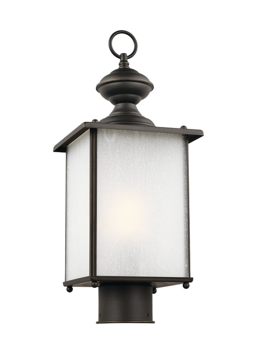 Myhouse Lighting Generation Lighting - 82570-71 - One Light Outdoor Post Lantern - Jamestowne - Antique Bronze