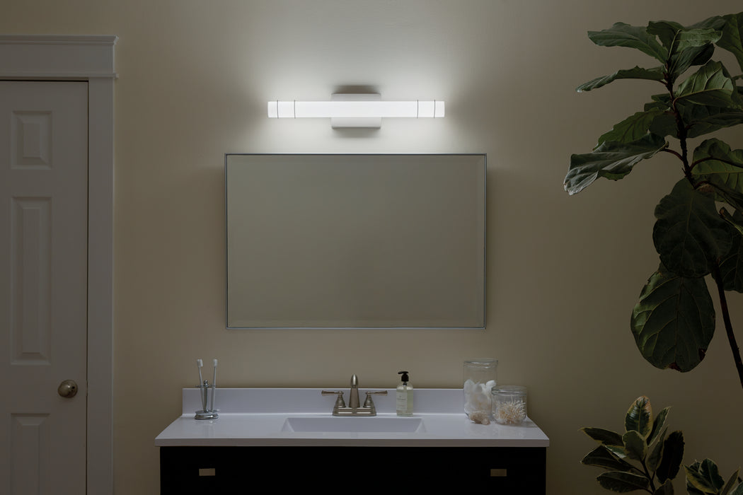 Myhouse Lighting Kichler - 11253NILED - LED Linear Bath - Korona - Brushed Nickel