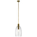 Myhouse Lighting Kichler - 43090NBR - One Light Pendant - Lakum - Natural Brass