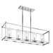 Myhouse Lighting Kichler - 43995CH - Five Light Linear Chandelier - Crosby - Chrome