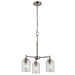 Myhouse Lighting Kichler - 44029NI - Three Light Mini Chandelier - Winslow - Brushed Nickel