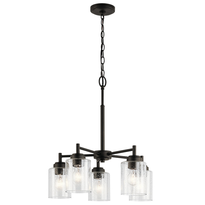 Myhouse Lighting Kichler - 44030OZ - Five Light Chandelier - Winslow - Olde Bronze