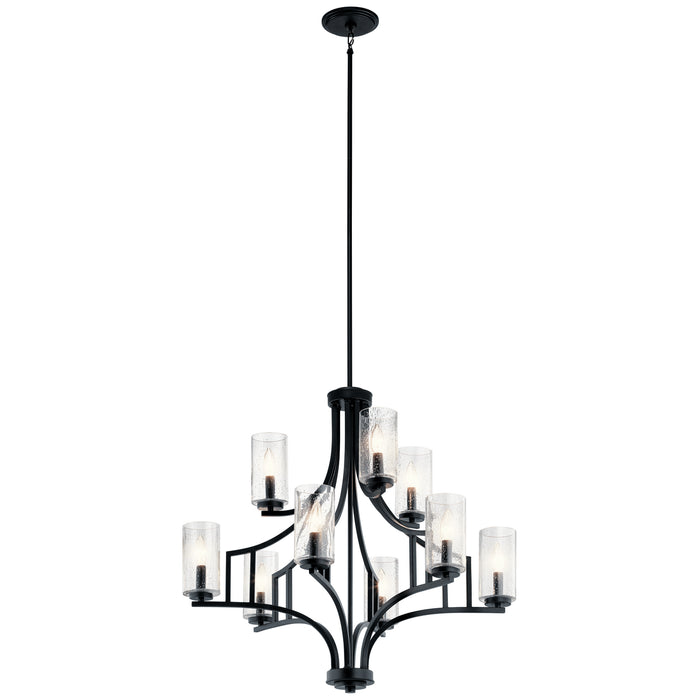 Myhouse Lighting Kichler - 44073DBK - Nine Light Chandelier - Vara - Distressed Black