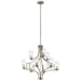 Myhouse Lighting Kichler - 44073NI - Nine Light Chandelier - Vara - Brushed Nickel