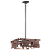 Myhouse Lighting Kichler - 44228AVI - Five Light Pendant - Cuyahoga Mill - Anvil Iron