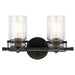 Myhouse Lighting Kichler - 45688OZ - Two Light Bath - Brinley - Olde Bronze