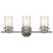 Myhouse Lighting Kichler - 45689NI - Three Light Bath - Brinley - Brushed Nickel