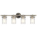 Myhouse Lighting Kichler - 45690NI - Four Light Bath - Brinley - Brushed Nickel