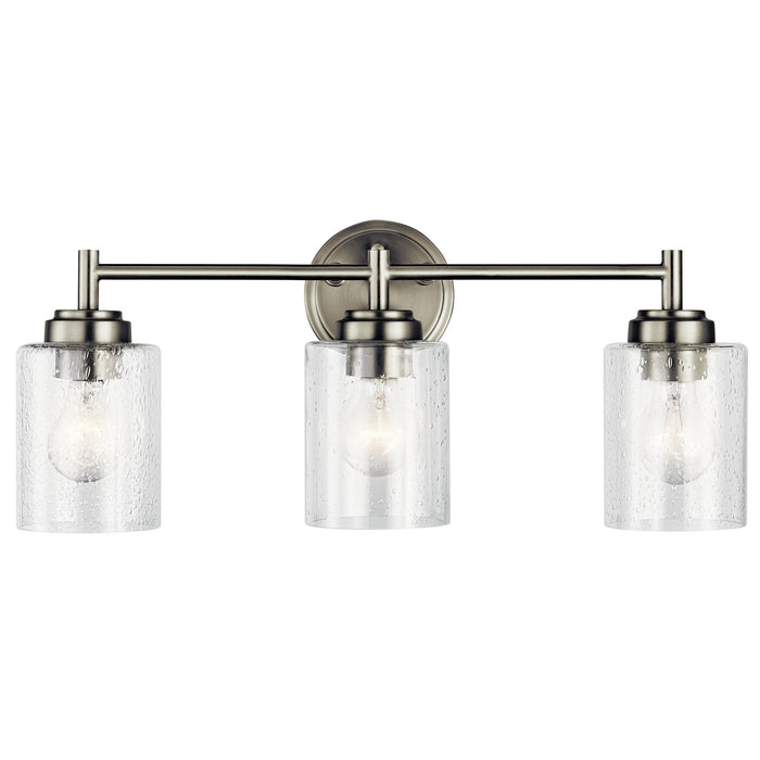 Myhouse Lighting Kichler - 45886NI - Three Light Bath - Winslow - Brushed Nickel