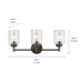 Myhouse Lighting Kichler - 45886OZ - Three Light Bath - Winslow - Olde Bronze