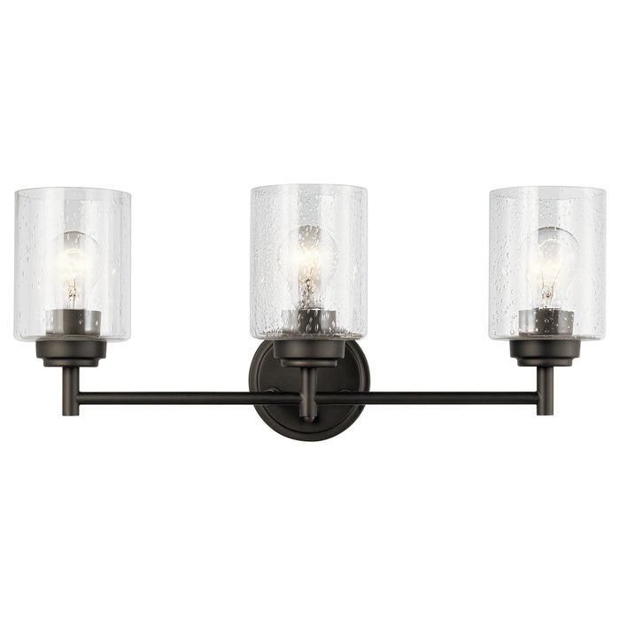 Myhouse Lighting Kichler - 45886OZ - Three Light Bath - Winslow - Olde Bronze