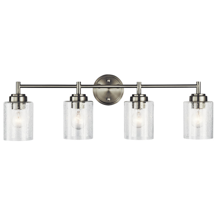 Myhouse Lighting Kichler - 45887NI - Four Light Bath - Winslow - Brushed Nickel