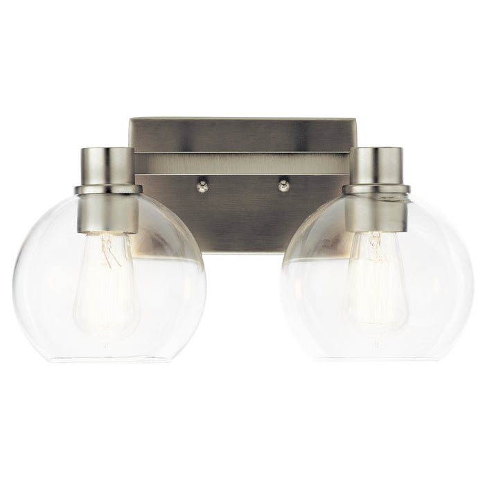 Myhouse Lighting Kichler - 45893NI - Two Light Bath - Harmony - Brushed Nickel