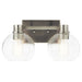 Myhouse Lighting Kichler - 45893NI - Two Light Bath - Harmony - Brushed Nickel