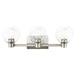 Myhouse Lighting Kichler - 45894NI - Three Light Bath - Harmony - Brushed Nickel