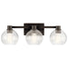 Myhouse Lighting Kichler - 45894OZ - Three Light Bath - Harmony - Olde Bronze