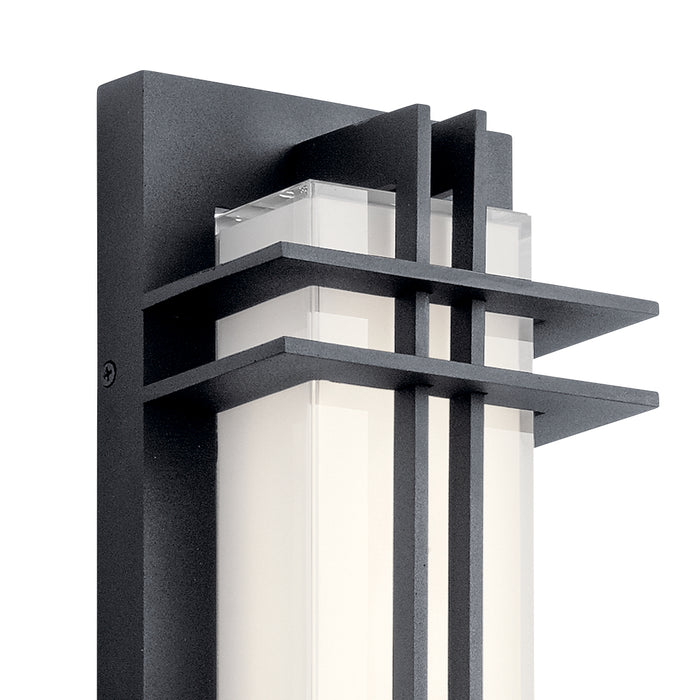 Myhouse Lighting Kichler - 49297BKTLED - LED Outdoor Wall Mount - Manhattan - Textured Black